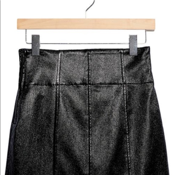 FREE PEOPLE BOHO HOST PICK! Holding onto a dream coated miniskirt Size 0 - Picture 7 of 10